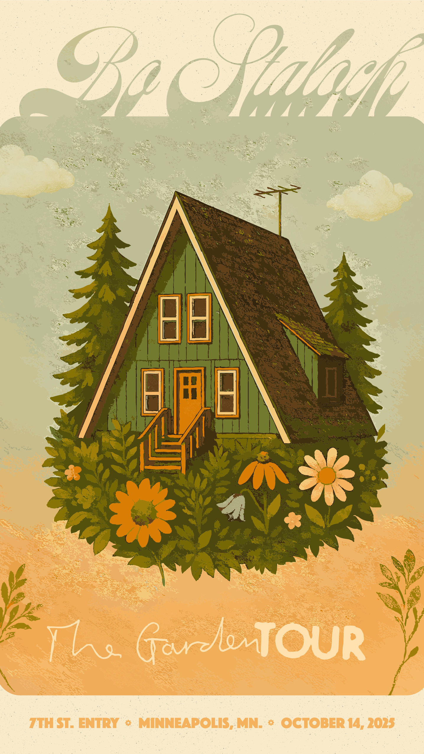 Limited Run-The Garden Tour Minneapolis Poster