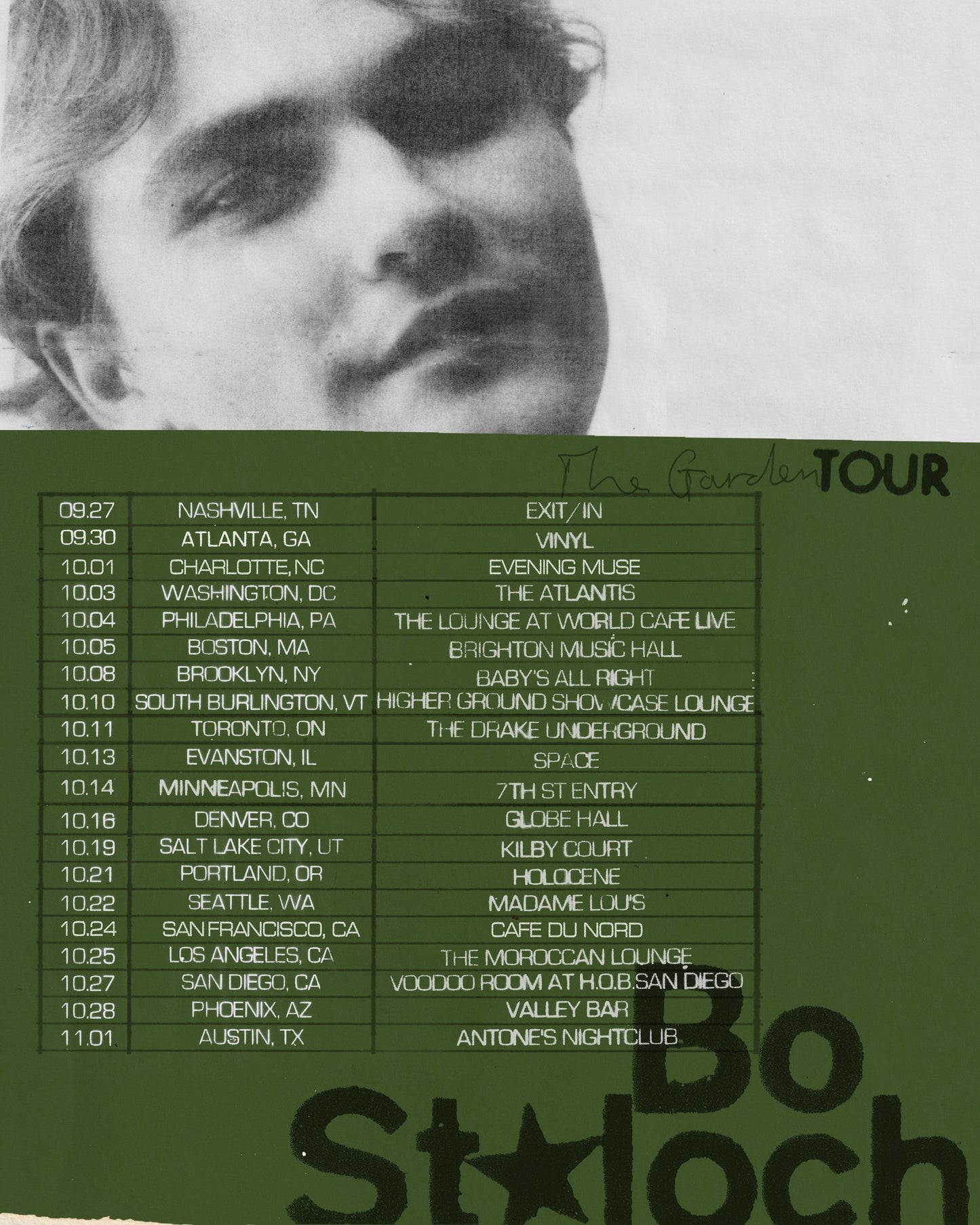 The Garden Tour Poster